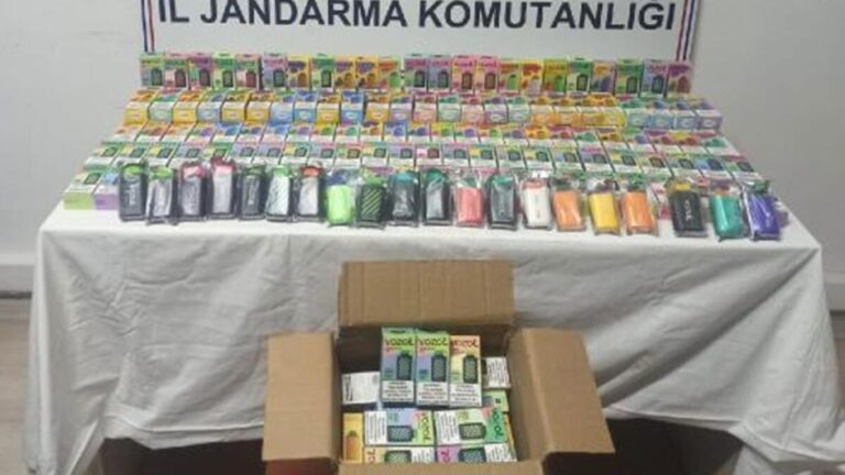 Des cigarettes électroniques illégales d&rsquo;une valeur de 245 000 TL saisies à Ankara