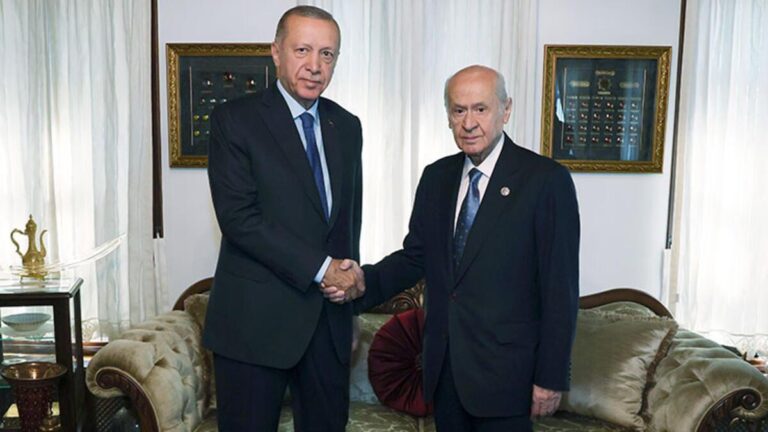 Dernière minute… Fin de la réunion Erdogan-Bahceli