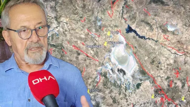 Première déclaration de Naci Görür après le tremblement de terre de Konya