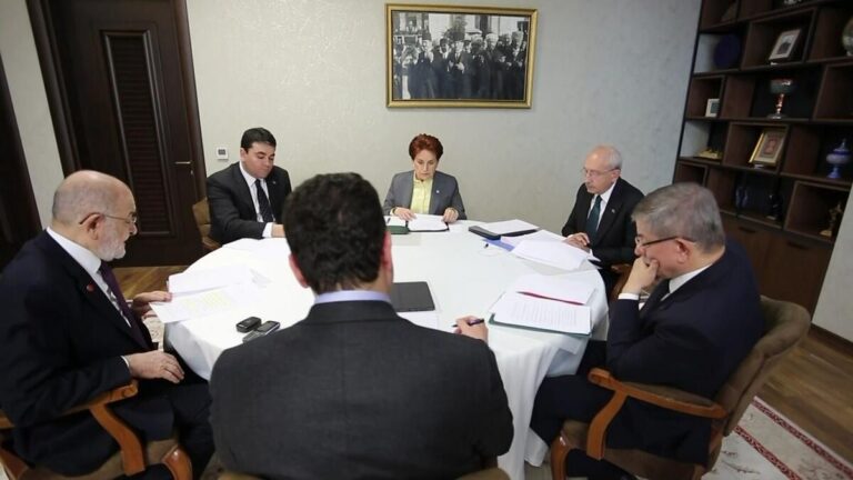 Tableau intéressant de six déclarations du député du parti İYİ