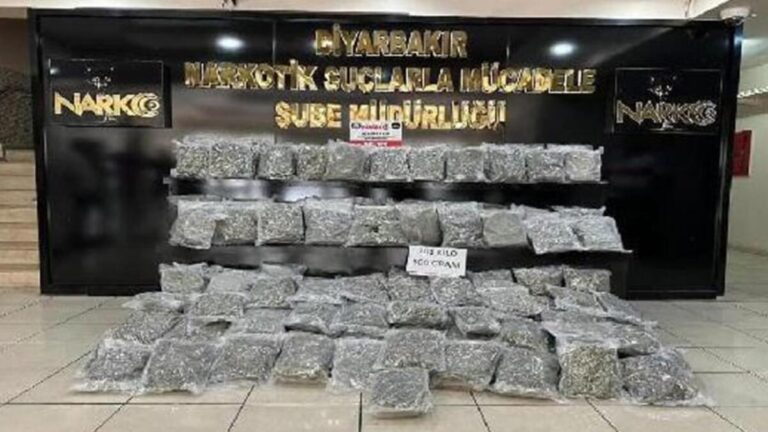 10 arrestations dans le cadre d&rsquo;une opération antidrogue à Diyarbakır