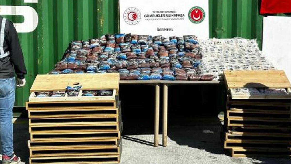 Opération majeure à Istanbul : 424 kilos de drogue saisis