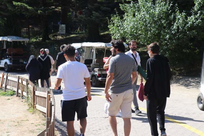 Ils ont passé le dernier jour des vacances d'été en contact avec la nature