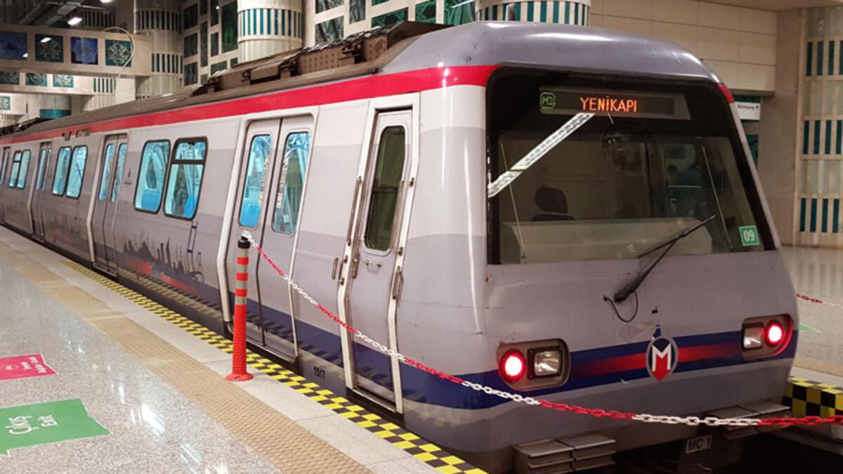 Dernières nouvelles... Dysfonctionnement sur la ligne de métro Yenikapı-Hacıosman
