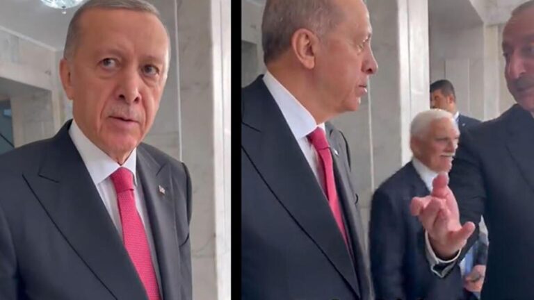 La surprise qui a surpris le président Erdoğan au Nakhitchevan !  Aliyev : Cette fille est notre fille