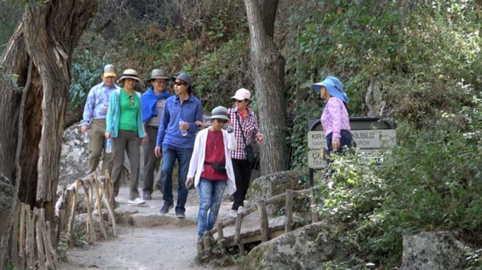 La vallée d'Ihlara abrite des centaines de plantes et de créatures