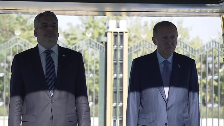 Le Premier ministre autrichien est à Ankara
