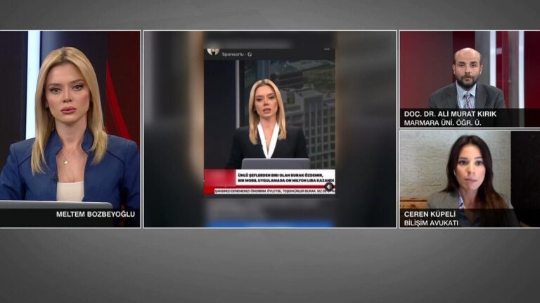 Fraude grâce à l&rsquo;intelligence artificielle… Ils ont également imité le présentateur de CNN TÜRK