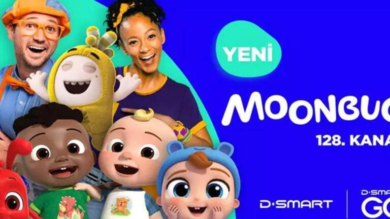La chaîne pour enfants Moonbug a commencé à diffuser sur D-Smart