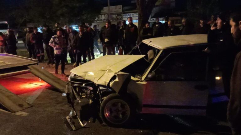 Accident de chaîne à Bolu !  4 voitures sont entrées en collision : 9 blessés