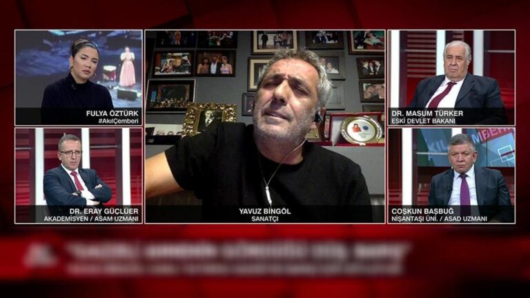 Yavuz Bingöl a parlé de Gaza en direct