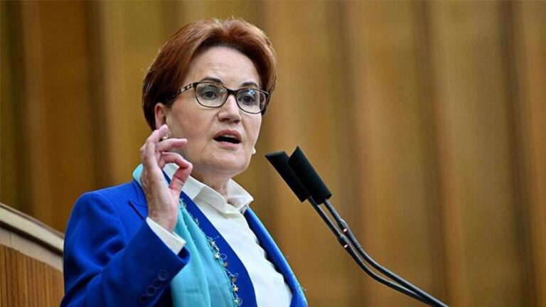 Appel du chef du parti İYİ, Akşener, à Can Atalay
