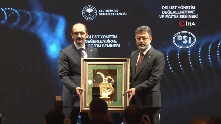 Ministre Yumaklı : « L&rsquo;eau est nécessaire à la durabilité »