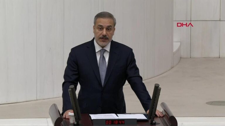Dernières nouvelles… Déclaration du ministre Fidan à la Grande Assemblée nationale turque : l&rsquo;Irak a accepté le PKK comme une menace