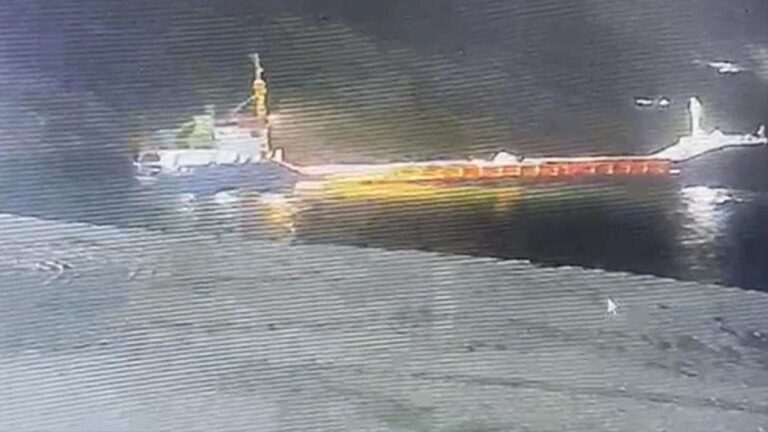 Dernières nouvelles… Triste nouvelle du navire qui a coulé à Marmara