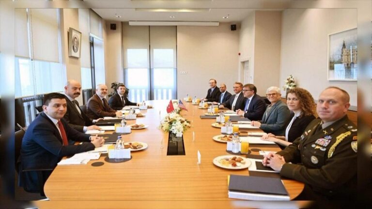 Délégation américaine à Beştepe… Kılıç a reçu les sous-secrétaires américains adjoints