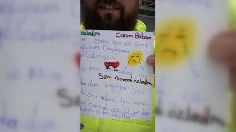 Une lettre émouvante de sa fille au père qui n&rsquo;est pas rentré chez lui pour KAAN