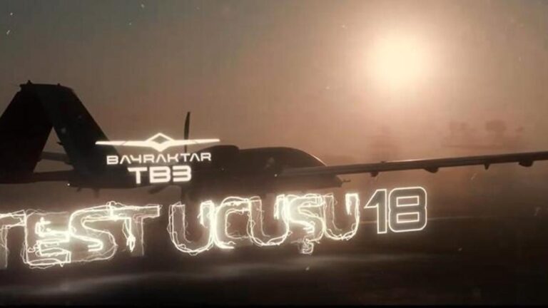 Bayraktar TB3 continue à plein régime !  Vous avez réussi un autre test