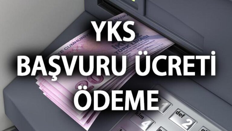 Comment payer les frais de candidature YKS 2024 ?  Combien coûtent les frais de candidature ÖSYM 2024 YKS, combien de TL ?