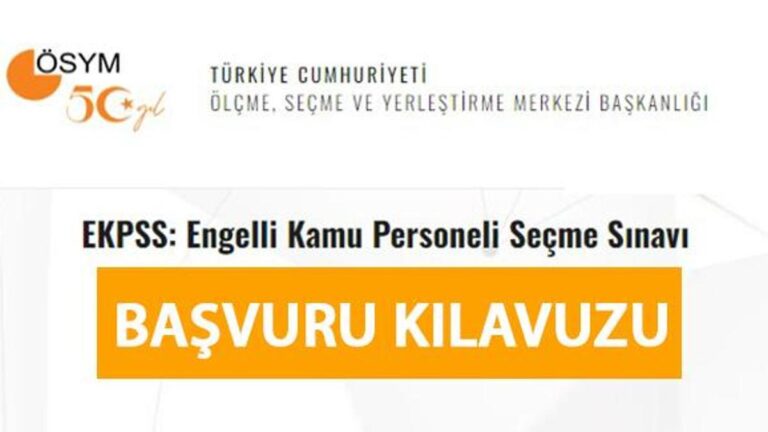 Guide de candidature EKPSS 2024 !  À combien s&rsquo;élèvent les frais de candidature à l&rsquo;ÖSYM EKPSS ?