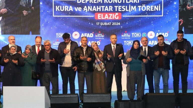 Le ministre Yerlikaya a annoncé : Nous menons la plus grande mobilisation pour le logement au monde