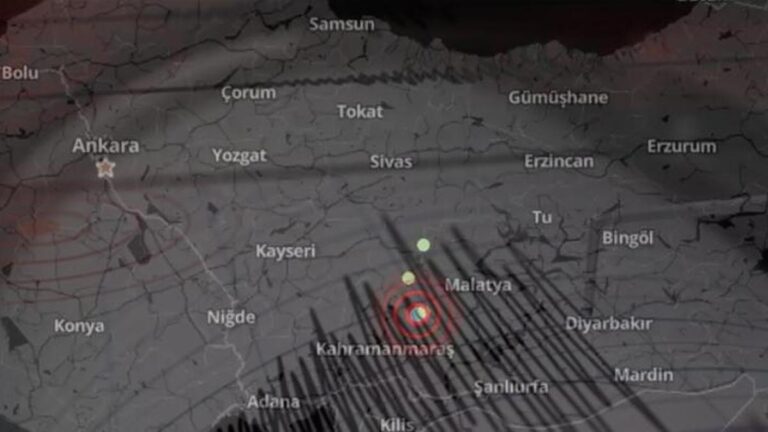 Séisme de magnitude 3,5 à Kahramanmaraş !