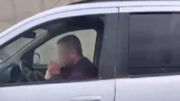 Un spectacle qui fait renoncer à Izmir !  Il a inhalé des substances volatiles en conduisant