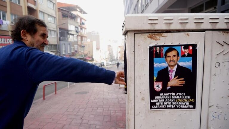 Incident intéressant à Samsun : affiche « Je ne suis pas candidat au poste de chef » de commerçants