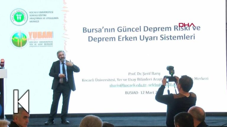 Professeur Docteur Şerif Barış: Le tremblement de terre de Bursa détruira également Marmara