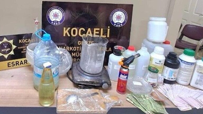 Opération contre les trafiquants de poison à Kocaeli : 3 arrestations