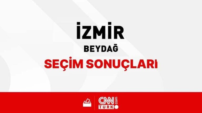 Résultats des élections d'Izmir Beydağ 2024 – Qui a gagné İzmir Beydağ ?  Quel parti a reçu combien de voix à Beydağ ?