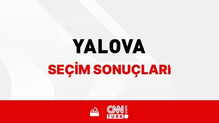 Résultats des élections locales de Yalova, 31 mars 2024 !  Qui a gagné à Yalova, quel parti ?  Résultats des élections municipales de Yalova !