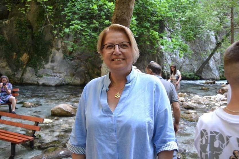 Il y avait une ruée pour les vacances dans le canyon de Saklıkent