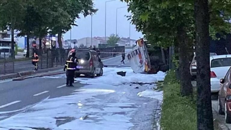 Moments dangereux à Gölcük !  Les maisons ont été évacuées en raison du risque d'explosion