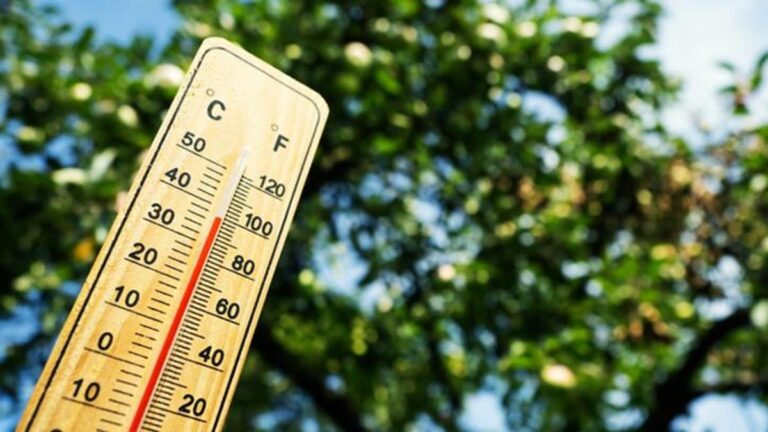 Notes météorologiques : La température augmentera de 10 degrés