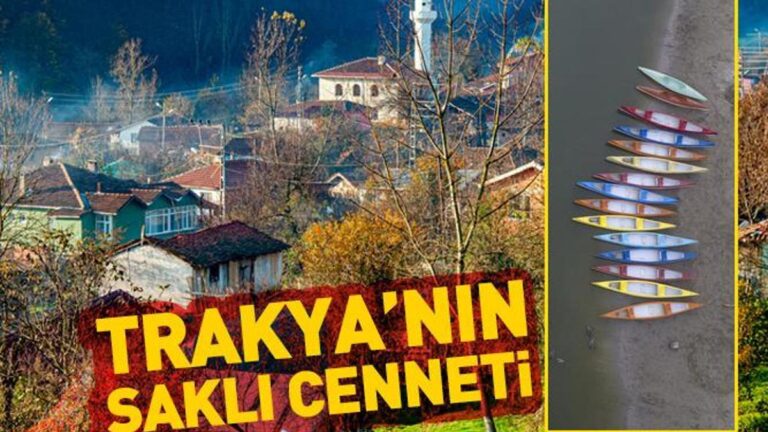 Le paradis caché de Thrace !  À seulement 200 km d'Istanbul !  'Plan de voyage'