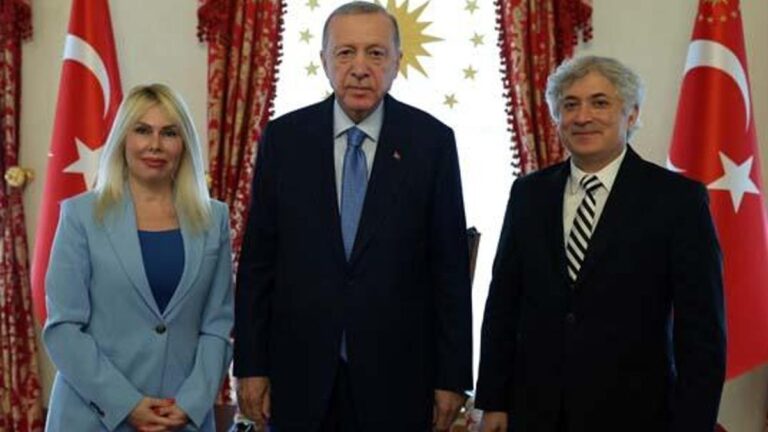 Les époux Özkan ont rencontré le président Erdoğan