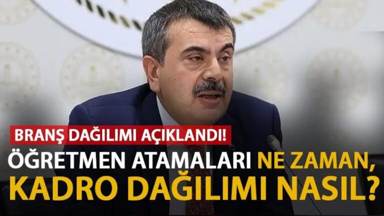 Quand et à quelle date seront nommés 20 000 enseignants ?  Nominations des enseignants, branche et répartition du personnel 2024 !