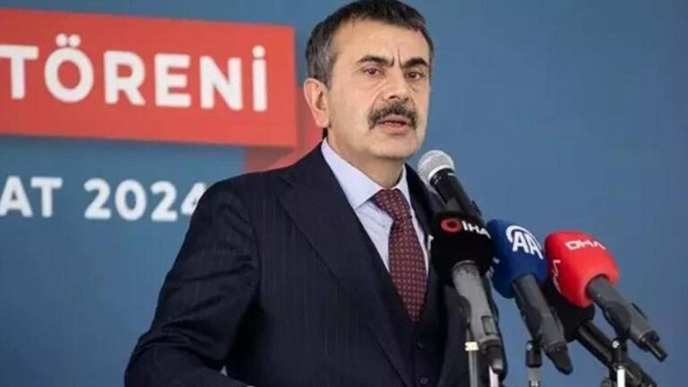 Déclaration sur le « nouveau programme » du ministre Tekin