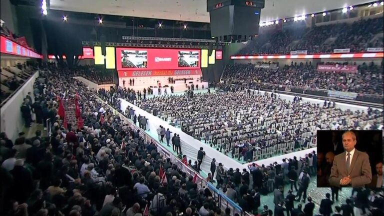 La crise des candidats au sein du parti Saadet a entraîné l'annulation du congrès