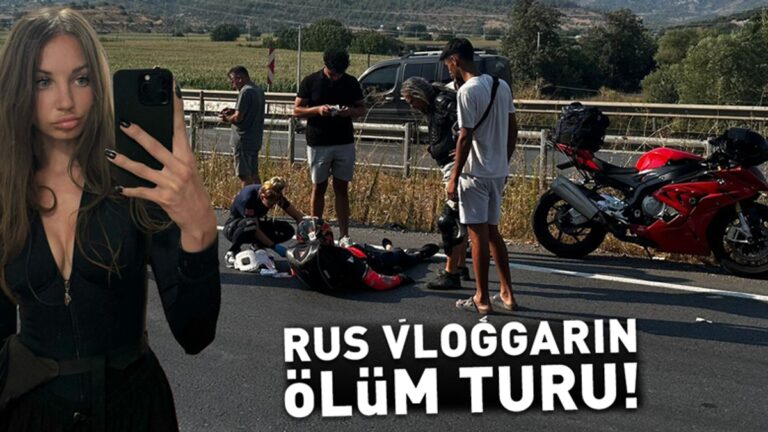 TOURNÉE DE LA MORT !  Un vlogueur russe est mort dans un accident de moto à Muğla !
