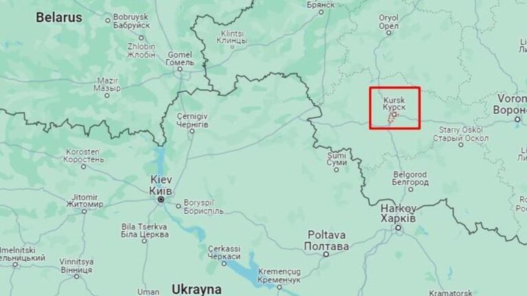 Où se trouve Koursk ? Dans quel pays se trouve Koursk, quelle est sa population ?