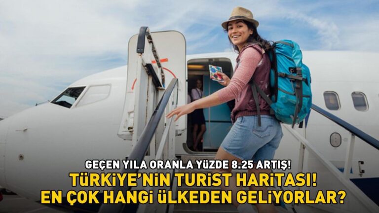 PAYS QUI ENVOYENT LE PLUS DE TOURISTES EN TURQUIE ! D’où viennent-ils principalement ? Augmentation de 8,27 pour cent par rapport à l’année dernière !
