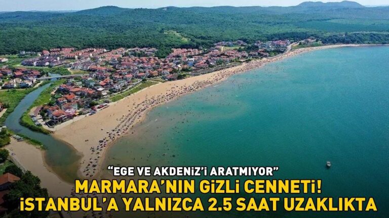 LE PARADIS CACHÉ DE MARMARA ! Attention vacanciers ! À seulement 2h30 d'Istanbul : « C'est aussi bon que la mer Égée et la Méditerranée ! »