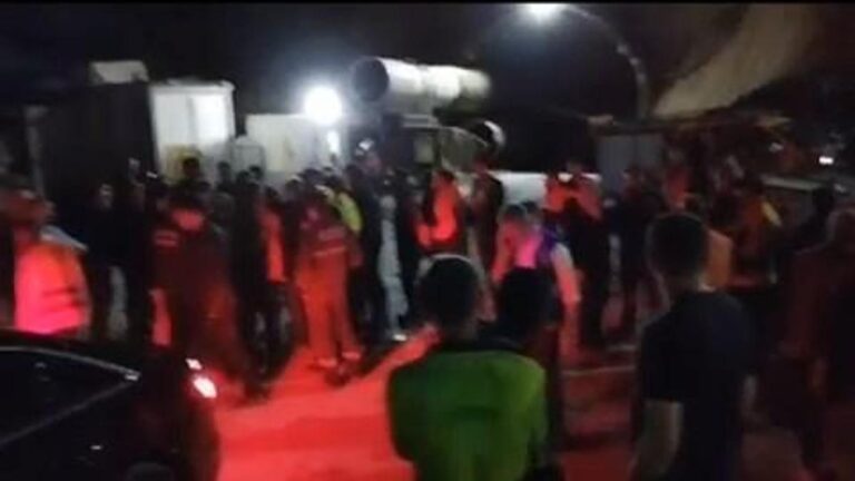 Effondrement du tunnel en construction à Bayburt : 1 mort, 3 blessés
