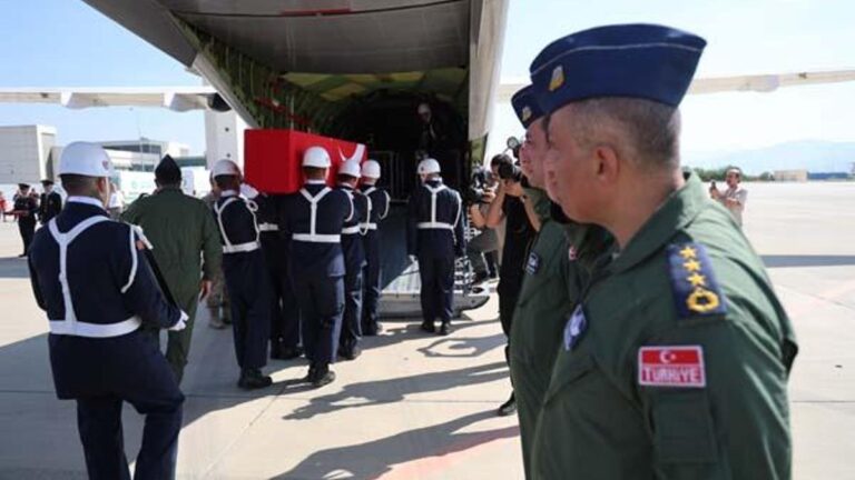 4 soldats martyrs dans l'accident de Tunceli ont été renvoyés dans leur ville natale