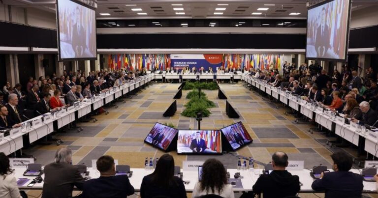 Conférence de l'OSCE à Varsovie sur la dimension humaine, 30 septembre 2024 Discours d'ouverture