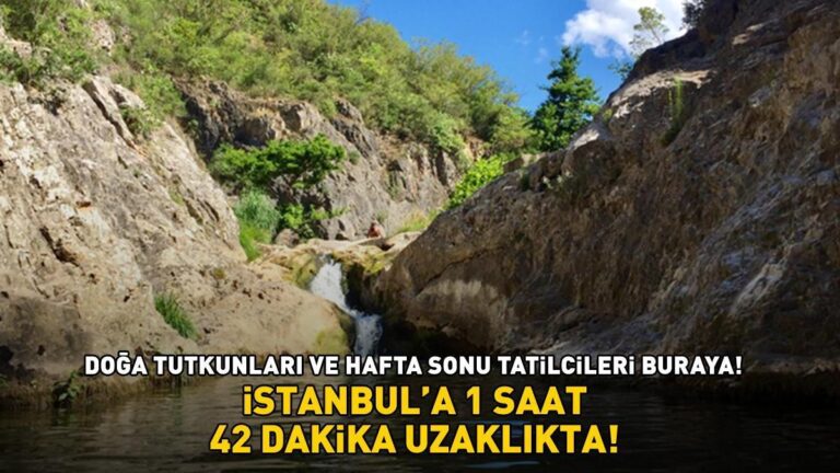 UN PARADIS CACHÉ À CÔTÉ D'ISTANBUL ! Un favori des vacanciers du week-end ! À seulement 1 heure et 42 minutes !