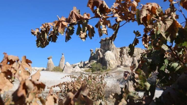 Beauté d'automne en Cappadoce ! Images de cartes postales