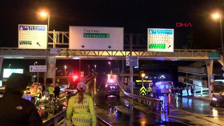 Une cérémonie funéraire a eu lieu pour le policier Ogün Yürümez, tombé en martyr après avoir été heurté par un bus de l'IETT.